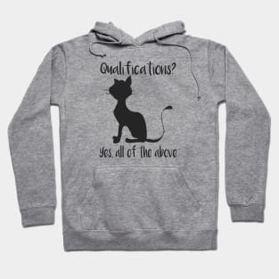 Funny Cat Lover Quotes Hoodie